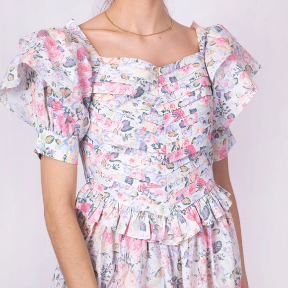 Batsheva Dresses Nwt Batsheva Laura Ashley Eden Ruffled